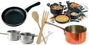 Cuidado con los utensilios y equipos utilizados para cocinar